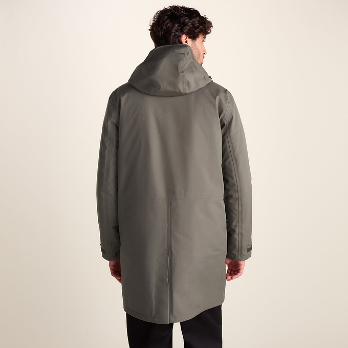 Haydon Mens Waterproof 3in1 Jacket - Ash Brown