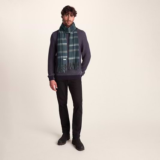 Hayner Woven Scarf - Dark Indigo