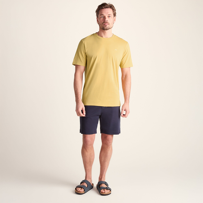 Howard Mens 100% Cotton Supersoft T-Shirt - Pale Amber