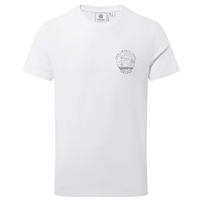 Ireland Mens 100% Cotton T-Shirt - Optic White