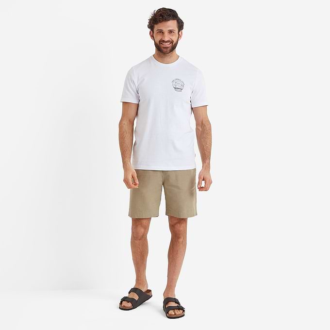 Ireland Mens 100% Cotton T-Shirt - Optic White