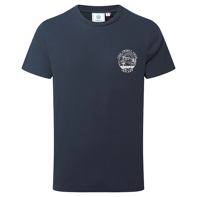 Ireland Mens 100% Cotton T-Shirt - Dark Indigo