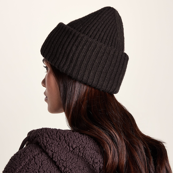 Jendon Knit Hat - Chocolate Brown
