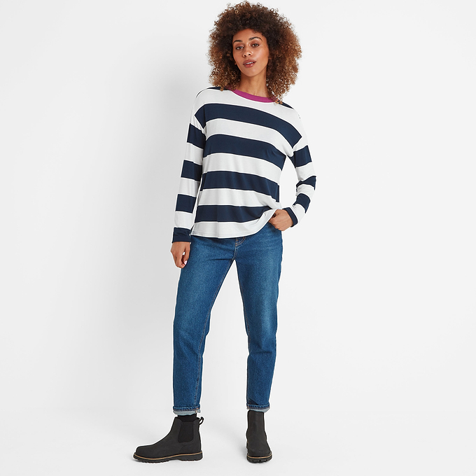 Jerry Womens Long Sleeve T-Shirt - Starry Night