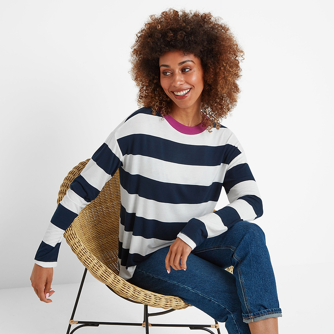 Jerry Womens Long Sleeve T-Shirt - Starry Night