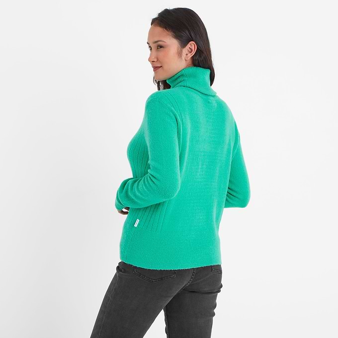 Jesmin Womens Knitted Jumper - Jade