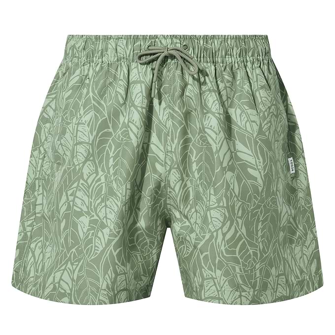 Kai Mens Swimshorts - Pistachio Palm Print