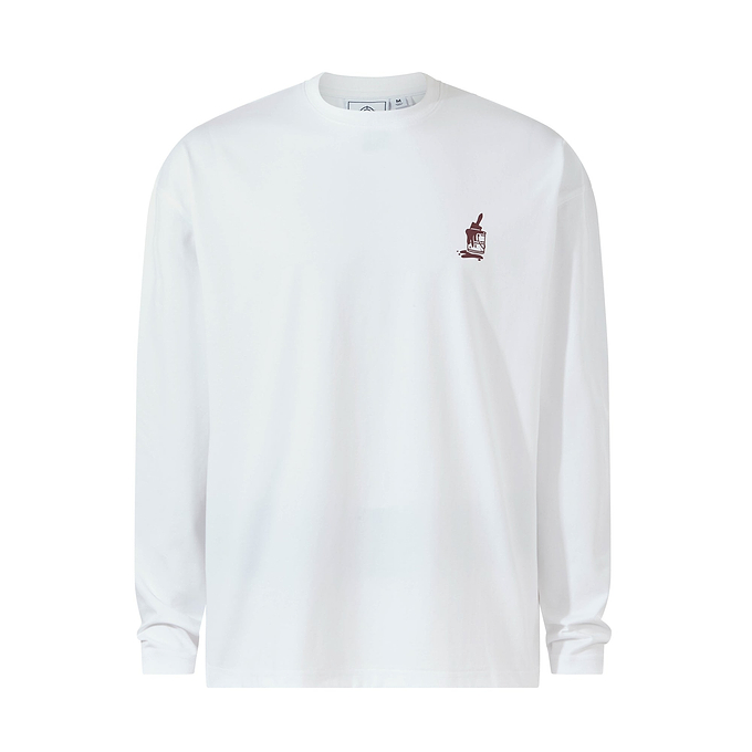 Kaycee Mens Premium Heavyweight 100% Cotton Jersey Top - Optic White