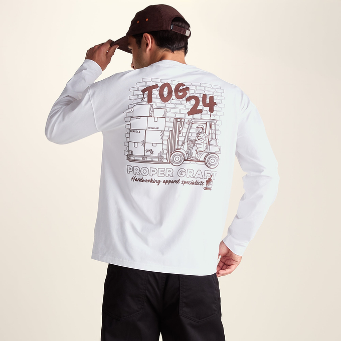 Kaycee Mens Premium Heavyweight 100% Cotton Jersey Top - Optic White