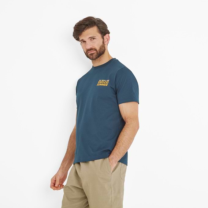 Lalo Mens T-Shirt - Inky Blue