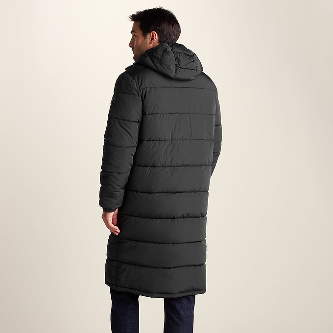 Langrick Mens Long Insulated Jacket - Black