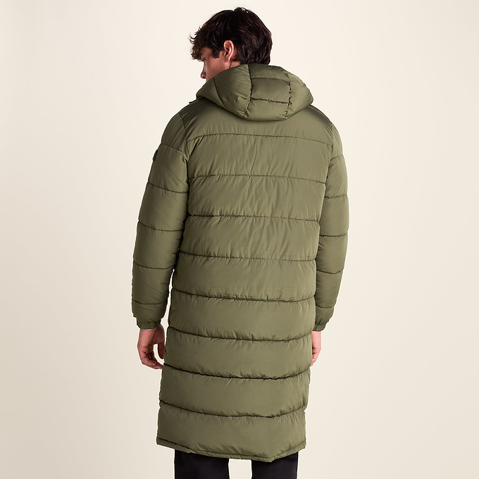 Langrick Mens Long Insulated Jacket - Khaki