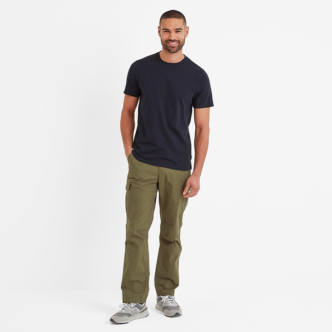 Longley Mens T-Shirt - Dark Indigo