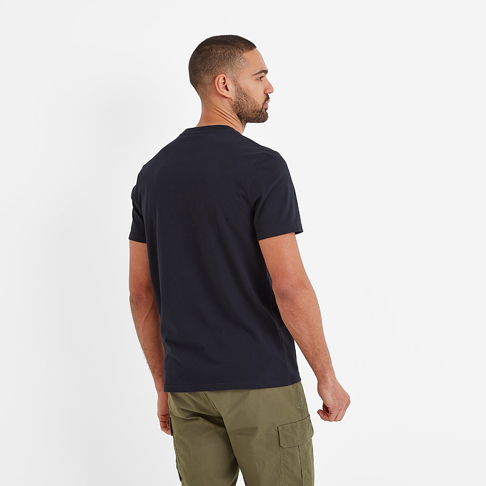 Longley Mens T-Shirt - Dark Indigo