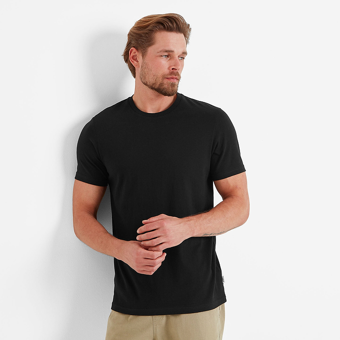 Longley Mens T-Shirt - Black