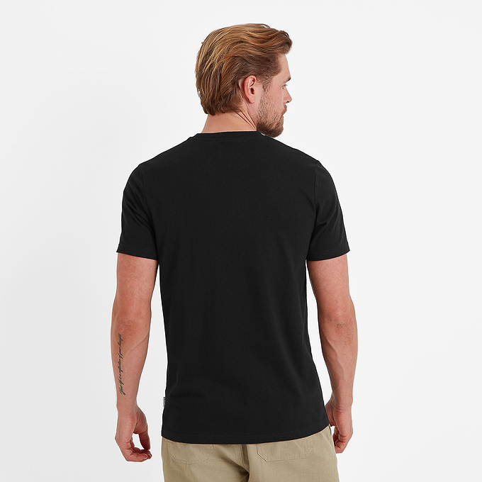 Longley Mens T-Shirt - Black