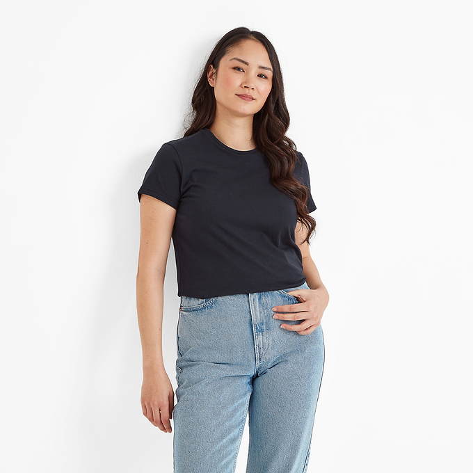 Longley Womens T-Shirt - Dark Indigo