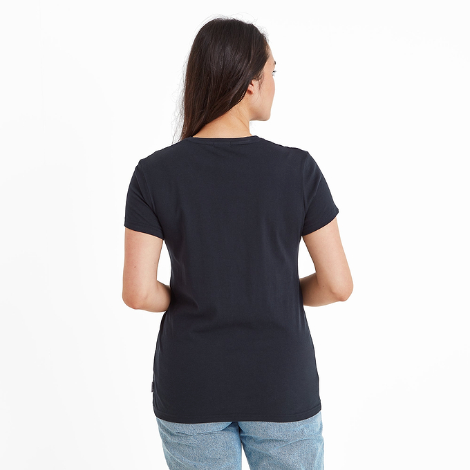 Longley Womens T-Shirt - Dark Indigo