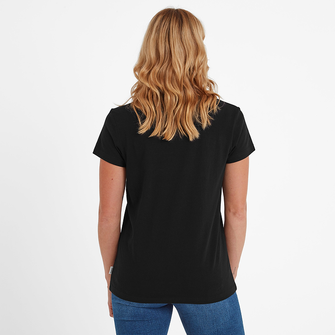 Longley Womens T-Shirt - Black