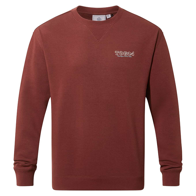 Lytham Mens Supersoft Sweat - Port