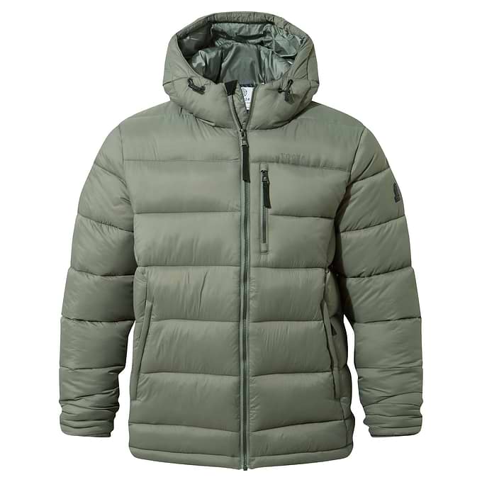 Maloney Mens Wind Resistant Insulated Jacket - Light Forest