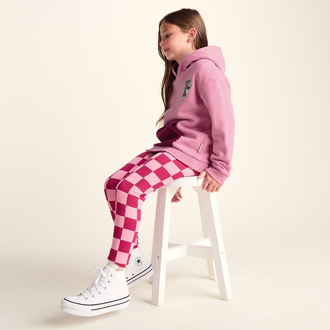 Masham Shaun the Sheep Kids Supersoft Overhead Hoodie - Beetroot Red