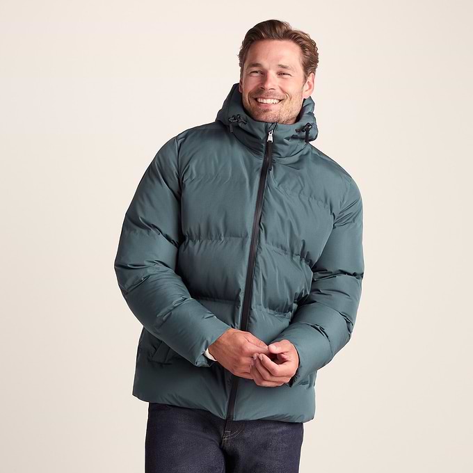 Menka Mens Shower Resistant Insulated Jacket - Graphite