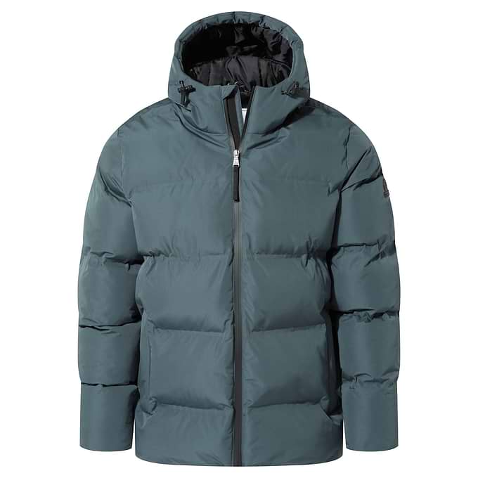 Menka Mens Shower Resistant Insulated Jacket - Graphite