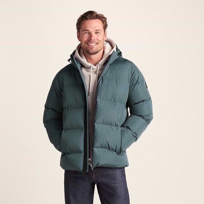 Menka Mens Shower Resistant Insulated Jacket - Graphite