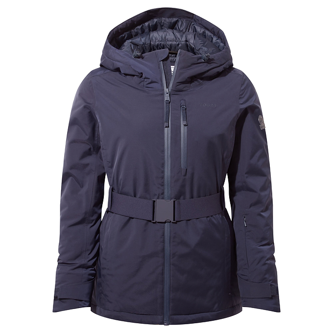 Meribel Womens Performance Waterproof Ski Jacket - Oxford Blue