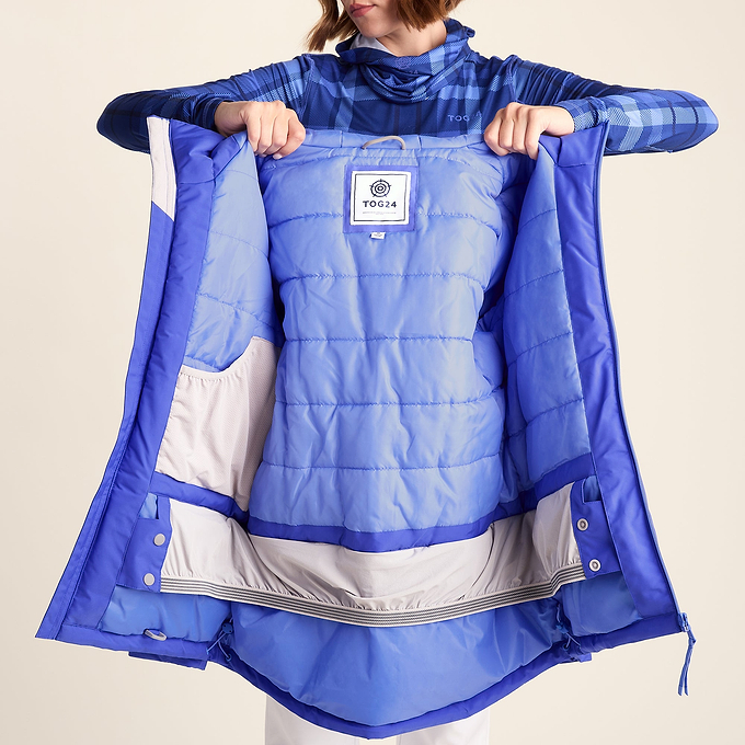 Meribel Womens Performance Waterproof Ski Jacket - Cobalt Blue