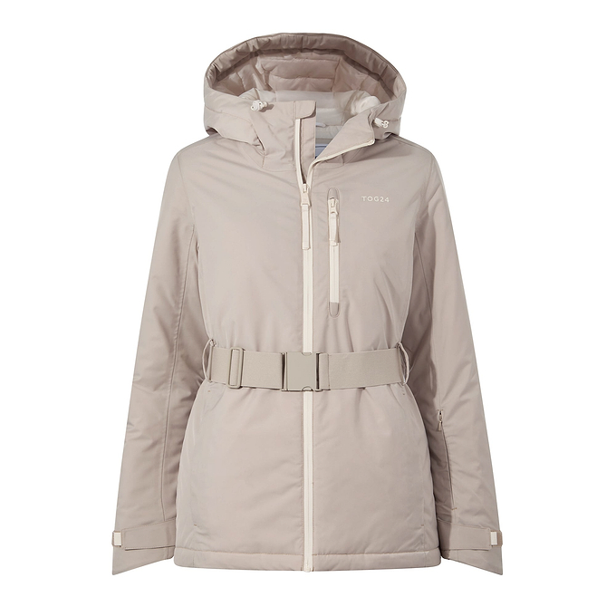 Meribel Womens Performance Waterproof Ski Jacket - Simply Taupe