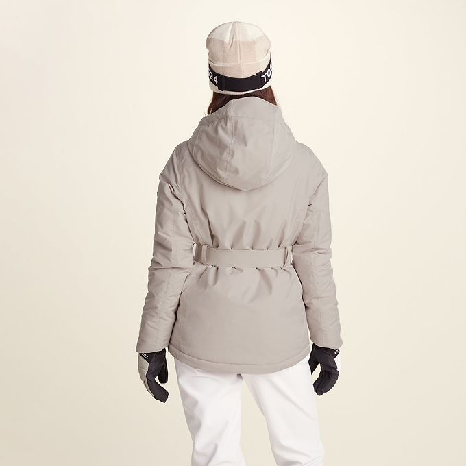 Meribel Womens Performance Waterproof Ski Jacket - Simply Taupe