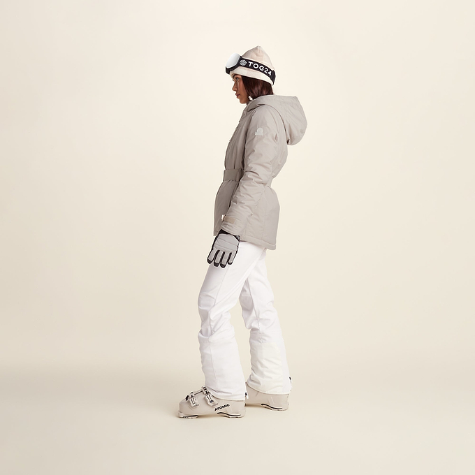 Meribel Womens Performance Waterproof Ski Jacket - Simply Taupe