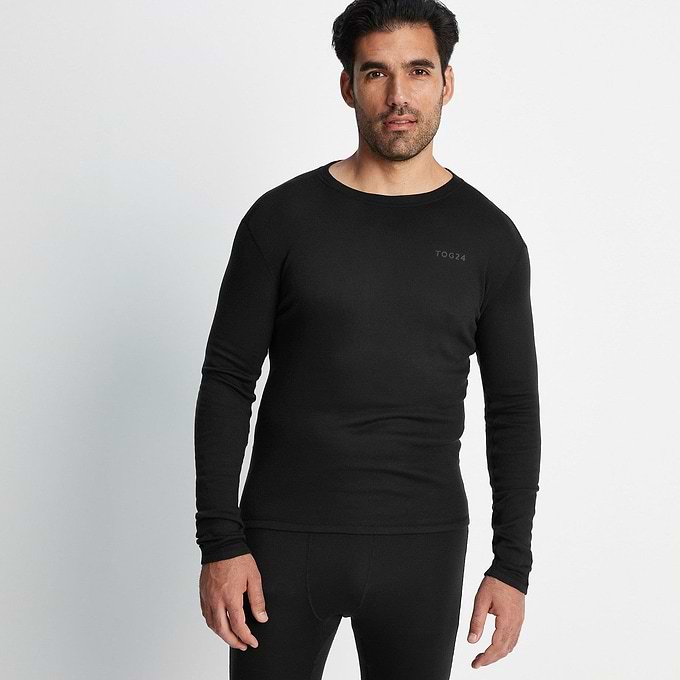 Meru Men Meru Mens Thermal Set in Black | Men's Clothing | TOG24