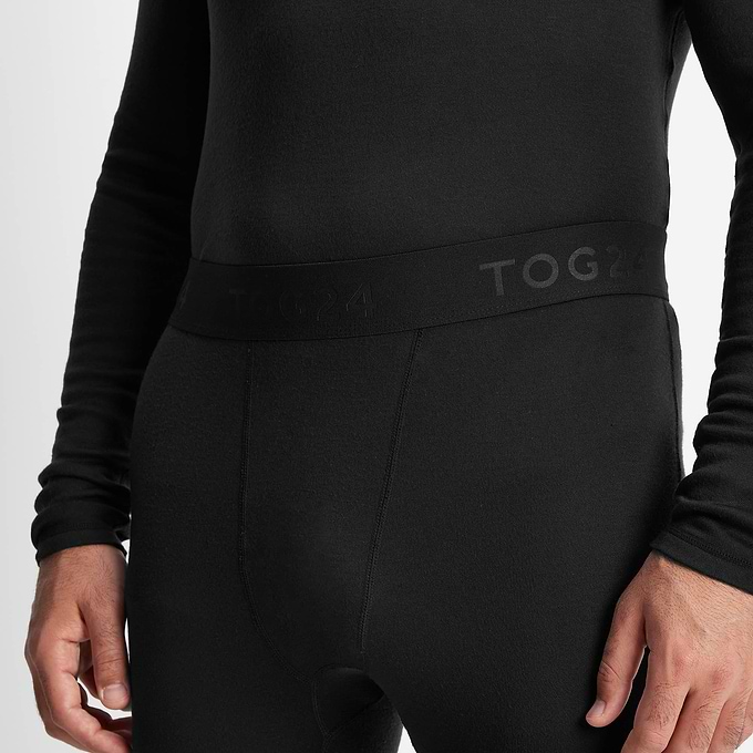 Meru Men Meru Mens Thermal Set in Black | Men's Clothing | TOG24