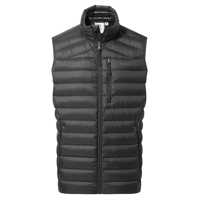 North Mens RDS Certified Down Gilet - Black