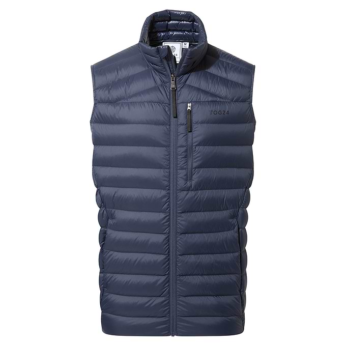 North Mens RDS Certified Down Gilet - Dark Indigo