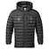 North Hooded Jacket Black