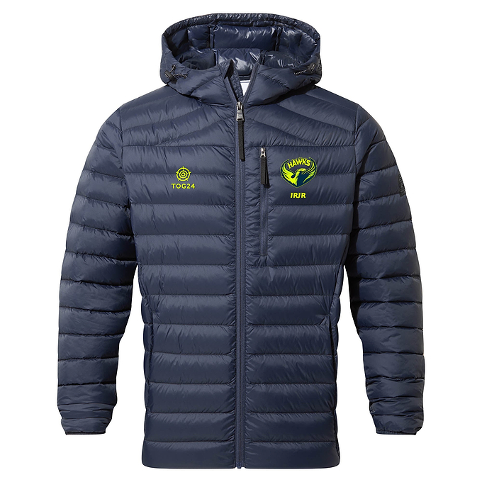 West Yorkshire Hawks Mens - North Hooded Jacket Dark Indigo