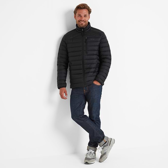 North Mens RDS Certified Down Jacket - Black