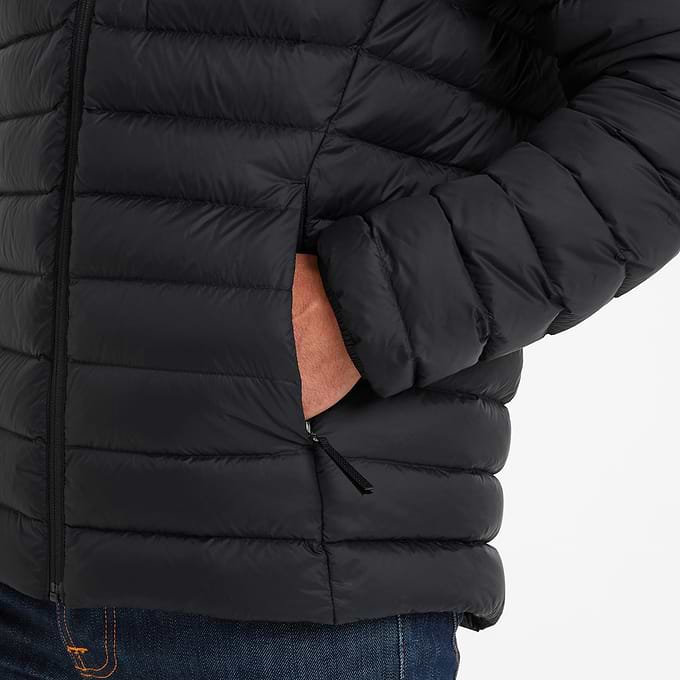 North Mens RDS Certified Down Jacket - Black