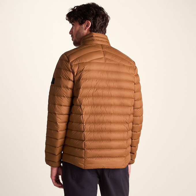 North Mens RDS Certified Down Jacket - Rust