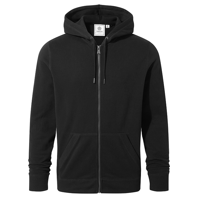 Norwood Mens Zip Hoody - Black