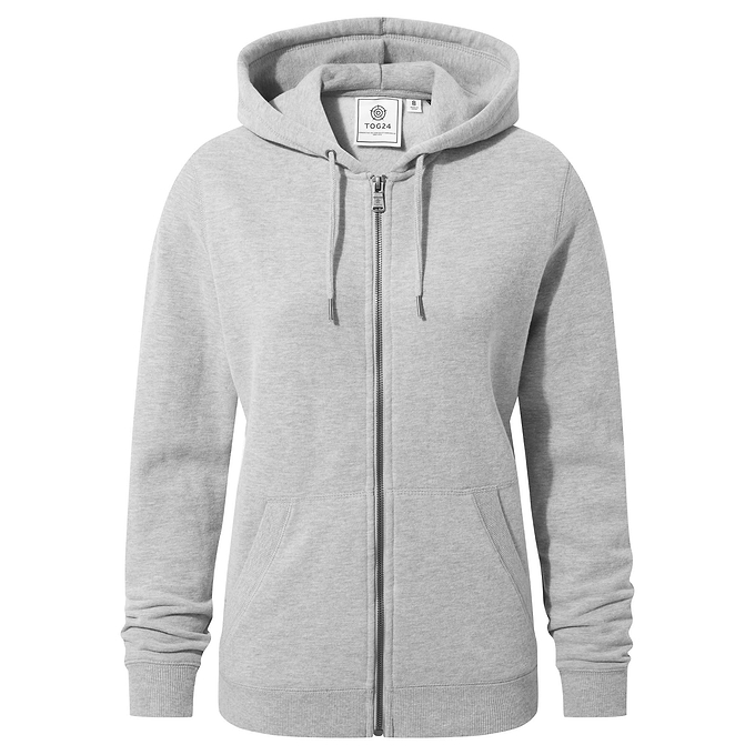 Norwood Womens Zip Hoody - Grey Marl