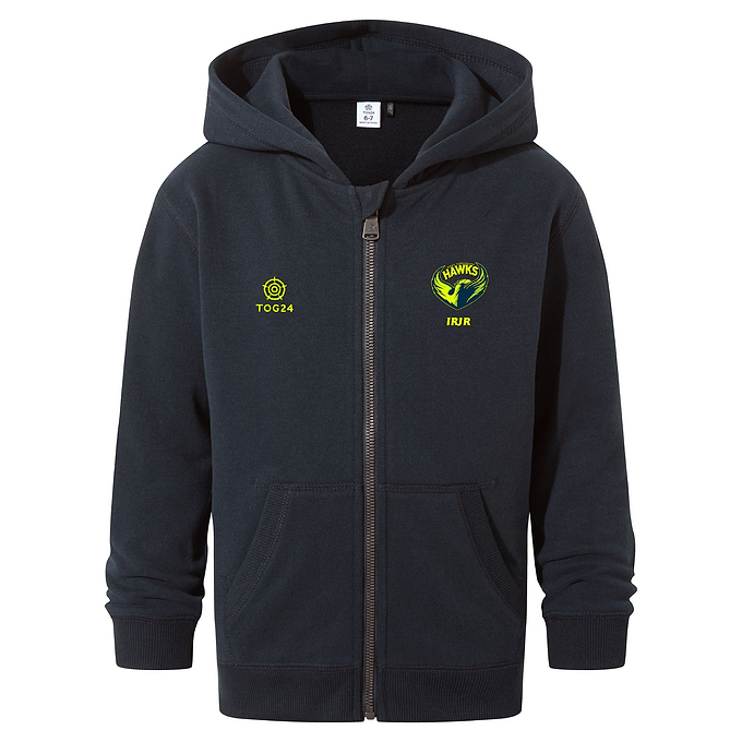 West Yorkshire Hawks Kids - Norwood Zip Hoody Dark Indigo
