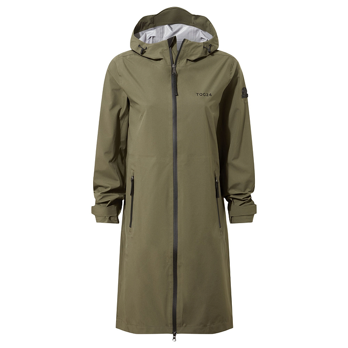 Nova Womens Performance Waterproof Jacket - Khaki