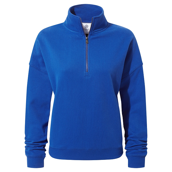 Oakenshaw Womens 1/4 Zip Neck - Royal