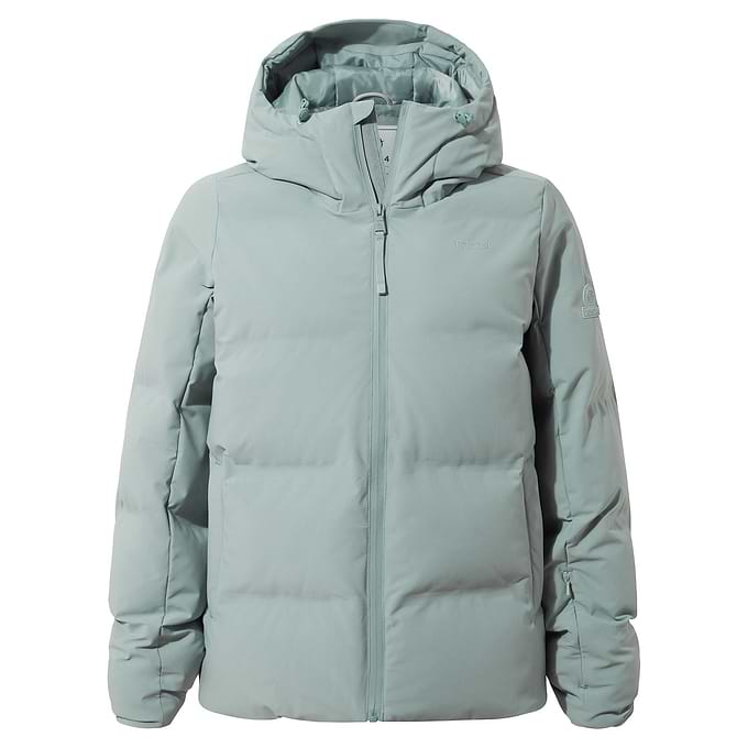 Orelle Womens Insulated Ski Jacket - Mist Grey