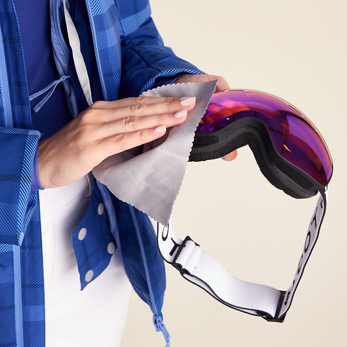 Orelle Womens Insulated Ski Jacket - Cobalt Blue Check